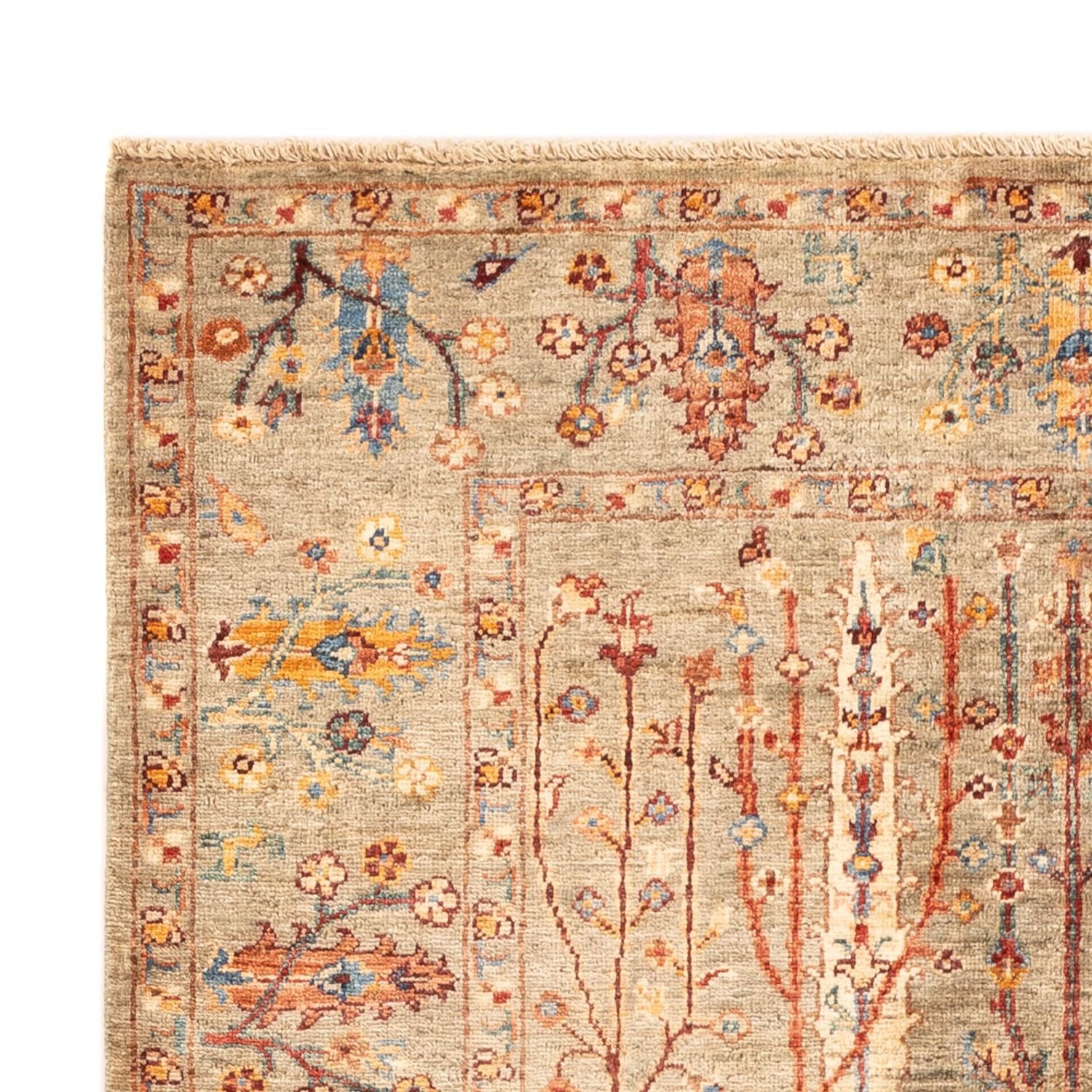 Ziegler Teppich - Ariana - 182 x 122 cm - dunkelbeige