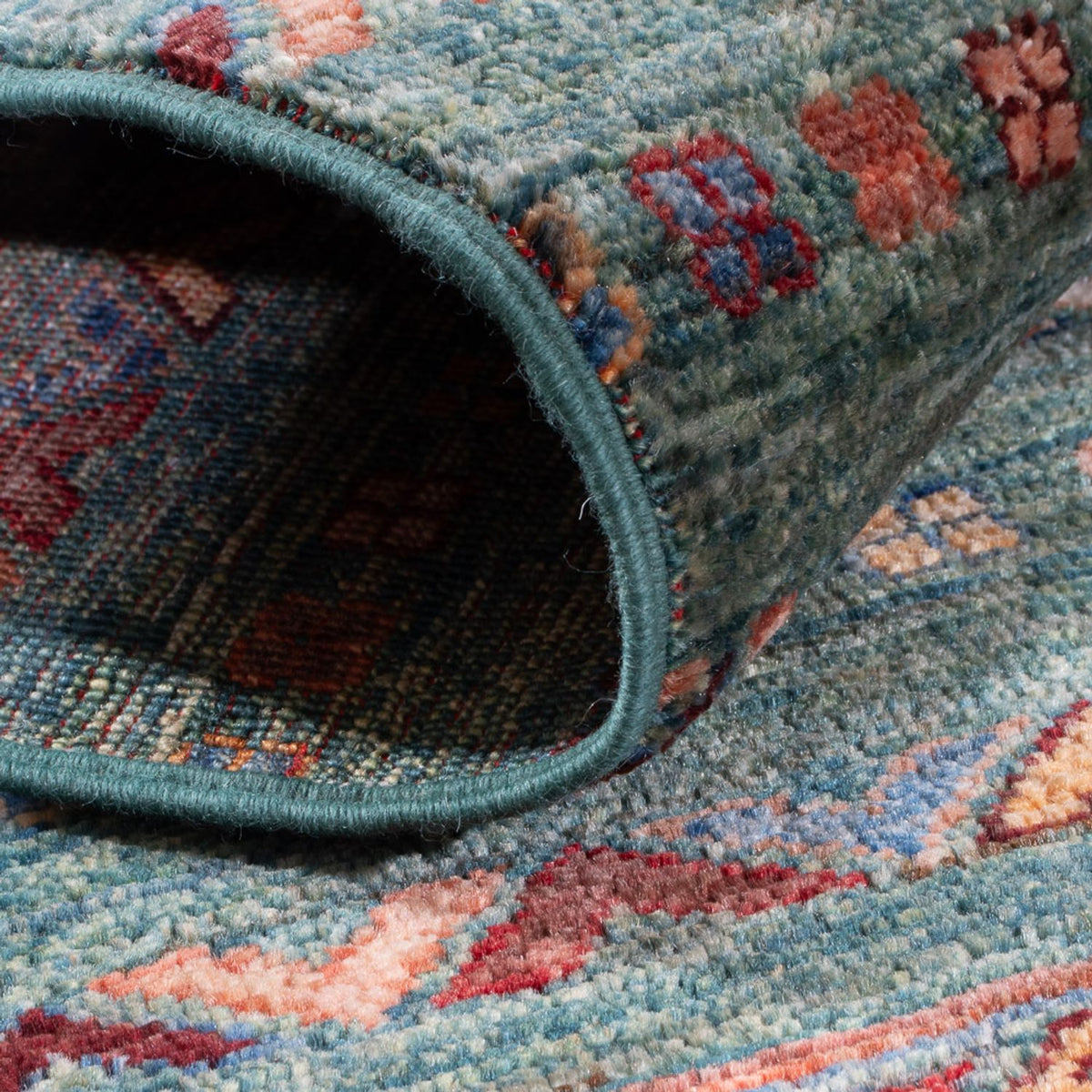 Ziegler Teppich - Shal - 183 x 126 cm - grün