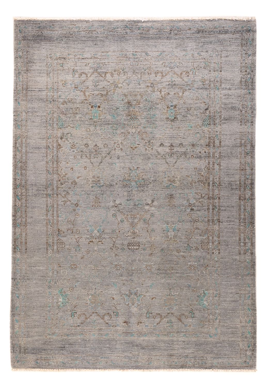 Ziegler Teppich - Ariana - Royal - 175 x 125 cm - grau