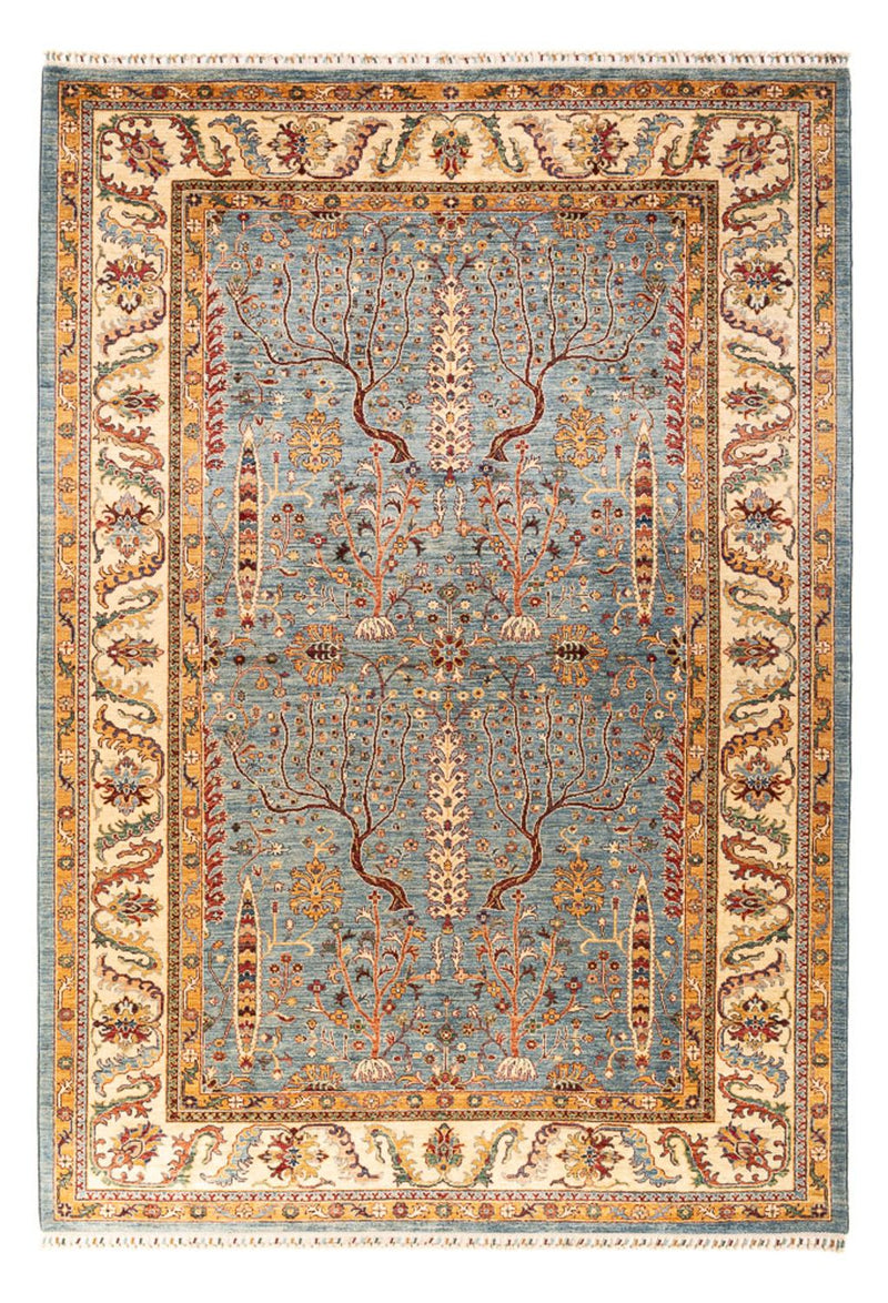 Ziegler Teppich - Ariana - 297 x 206 cm - petrolblau