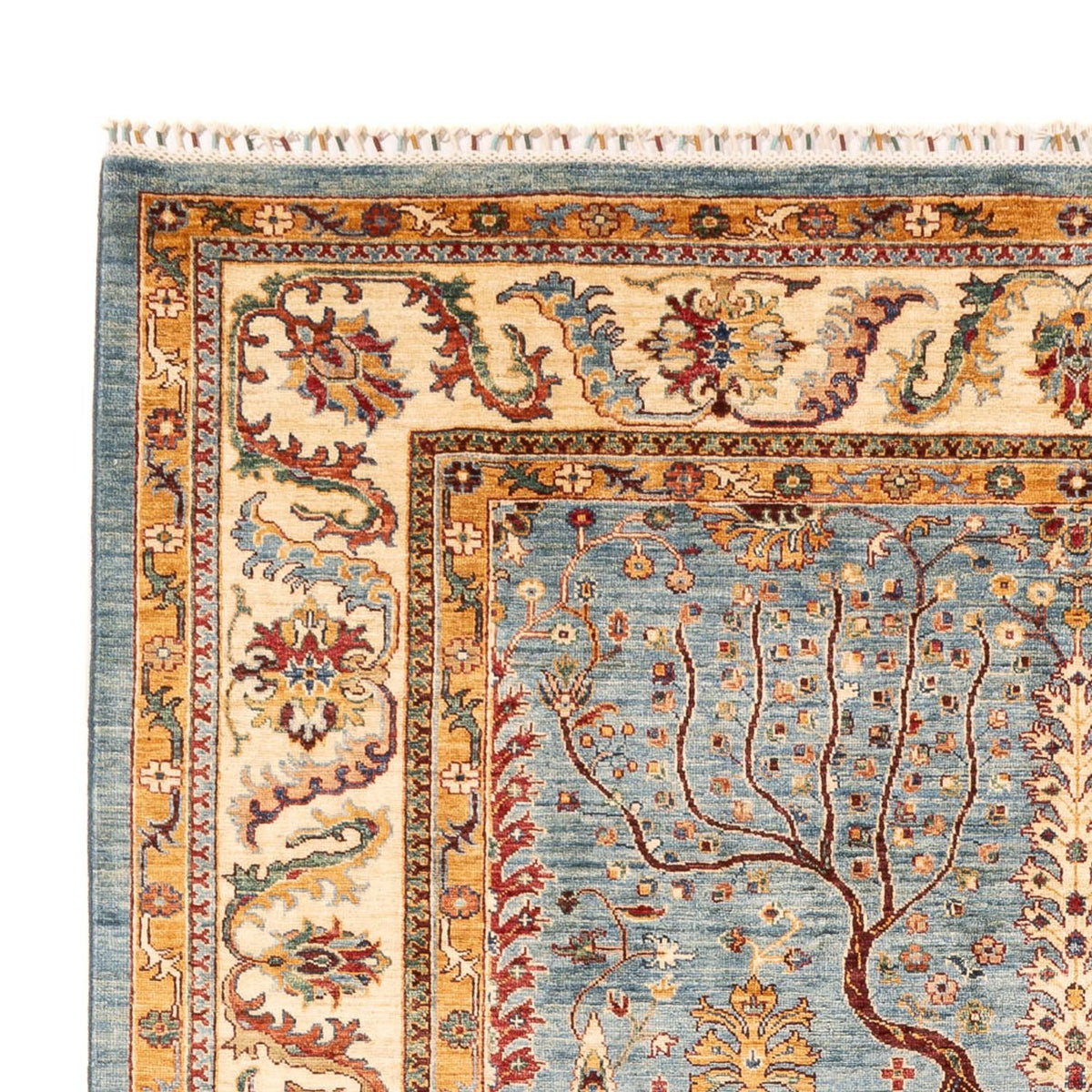 Ziegler Teppich - Ariana - 297 x 206 cm - petrolblau