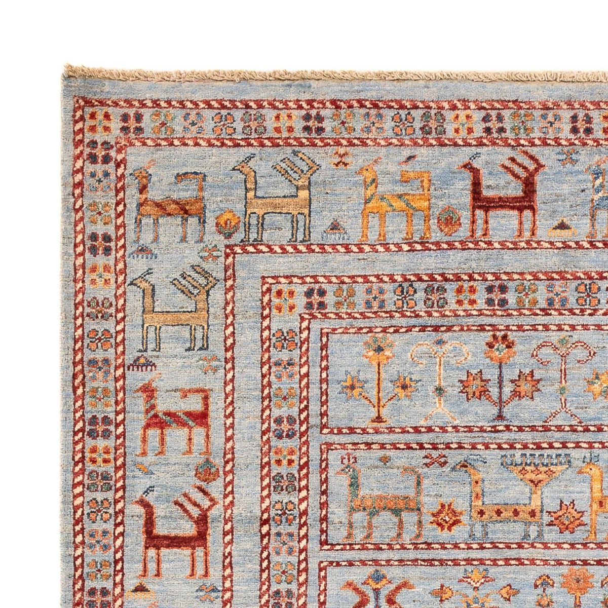 Ziegler Teppich - Ariana - 197 x 157 cm - hellblau