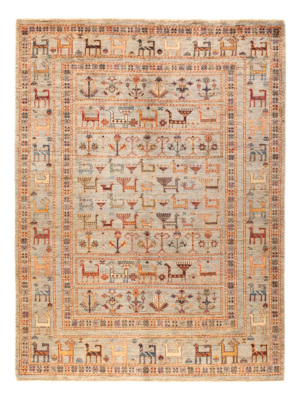 Ziegler Teppich - Ariana - 206 x 151 cm - dunkelbeige