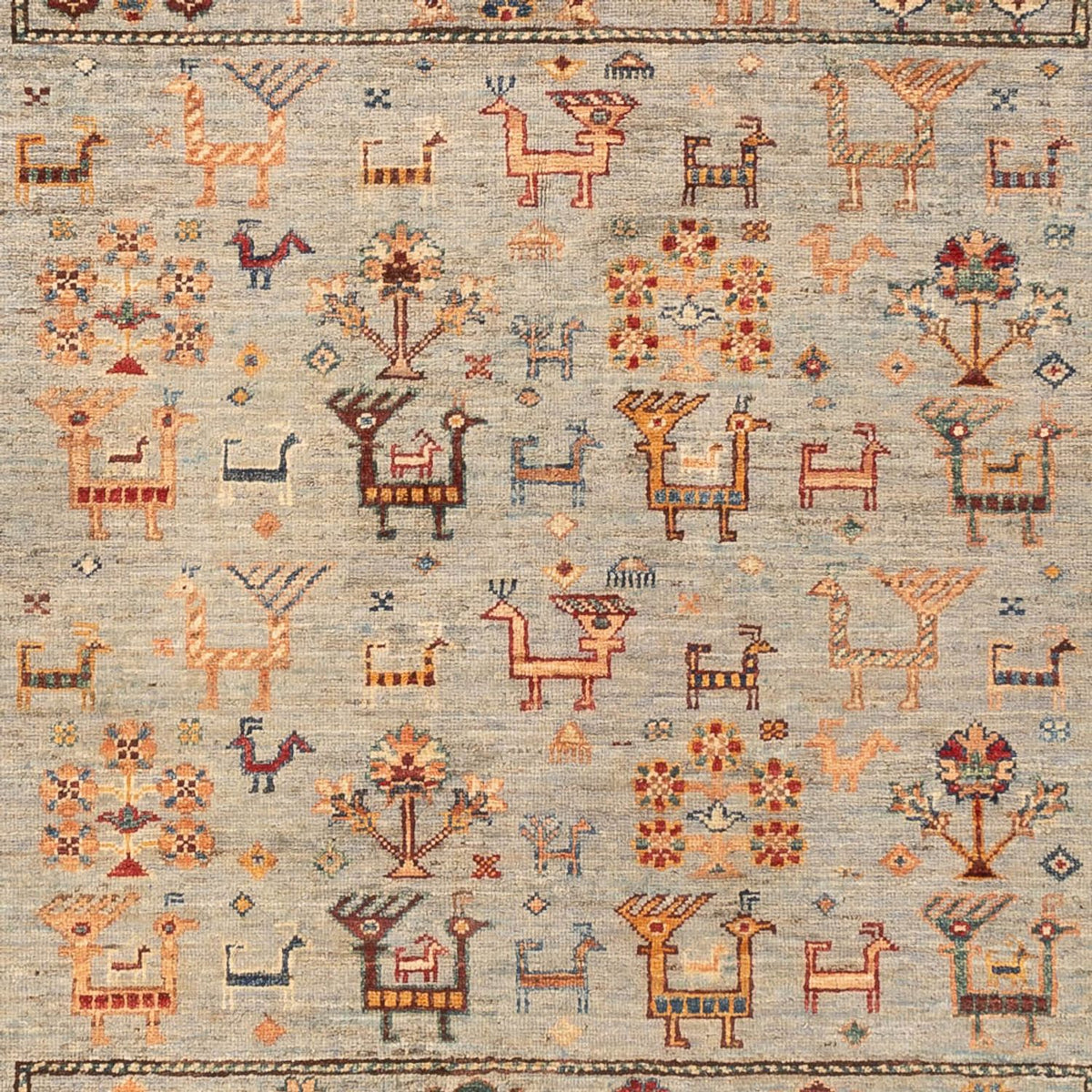 Ziegler Teppich - Ariana - 204 x 152 cm - dunkelbeige