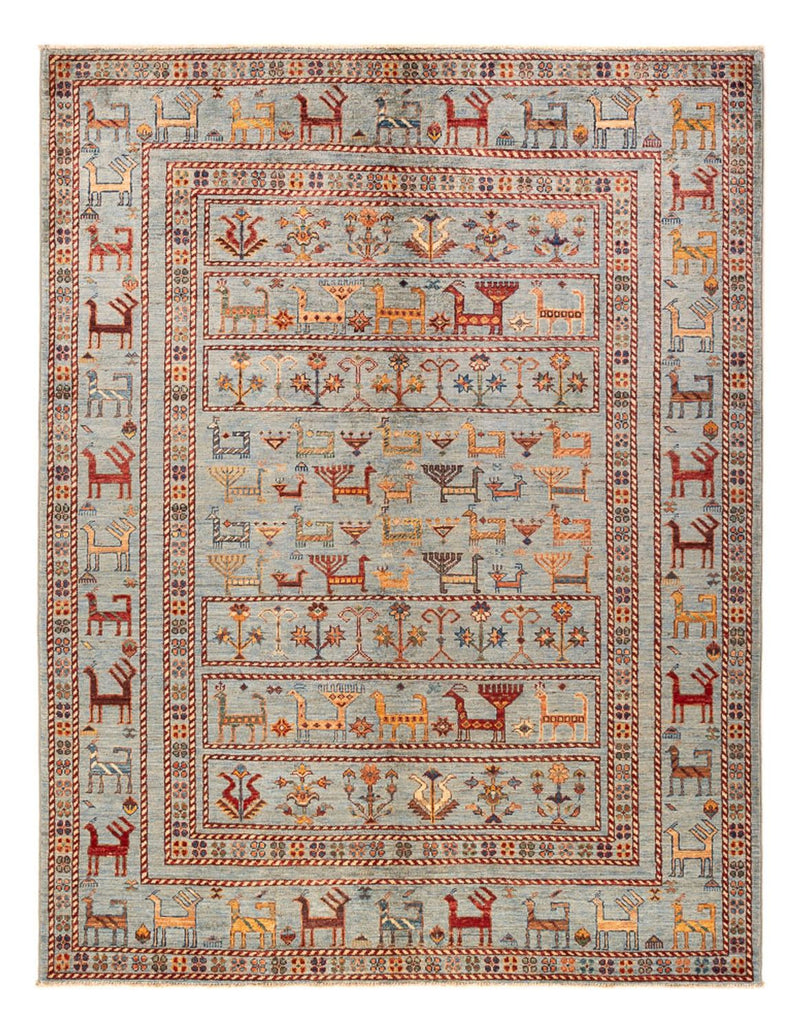 Ziegler Teppich - Ariana - 198 x 156 cm - hellblau