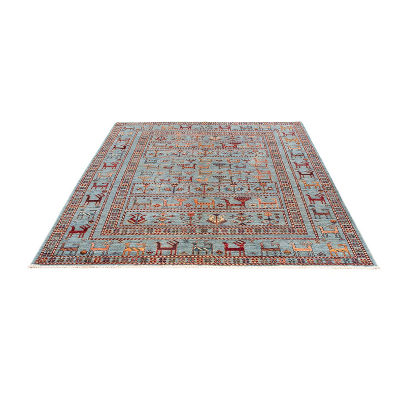 Ziegler Teppich - Ariana - 198 x 156 cm - hellblau