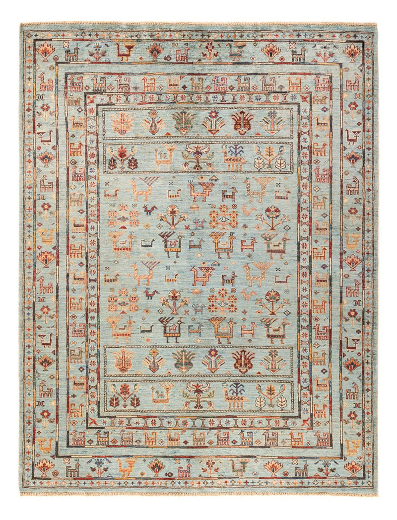 Ziegler Teppich - Ariana - 199 x 158 cm - hellblau