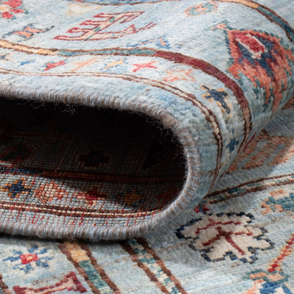 Ziegler Teppich - Ariana - 199 x 158 cm - hellblau