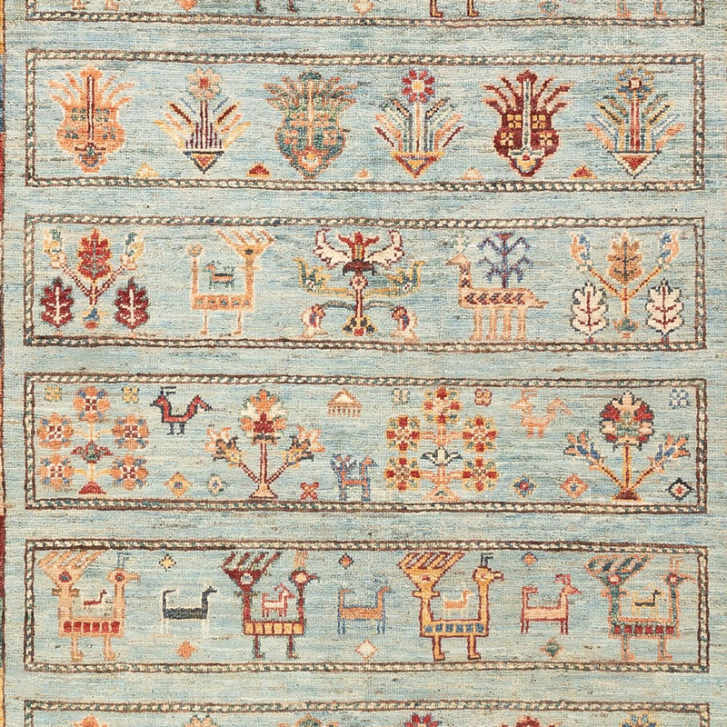 Ziegler Teppich - Ariana - 211 x 156 cm - hellblau