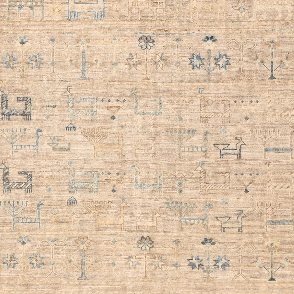 Ziegler Teppich - Ariana - Royal - 196 x 152 cm - hellbeige