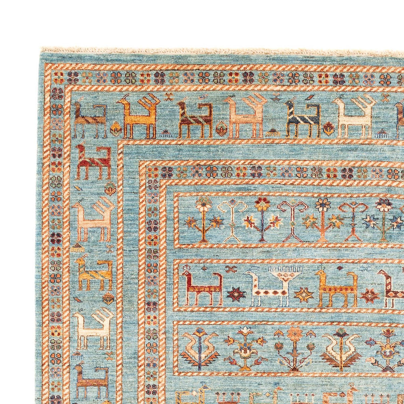 Ziegler Teppich - Ariana - 300 x 209 cm - hellblau