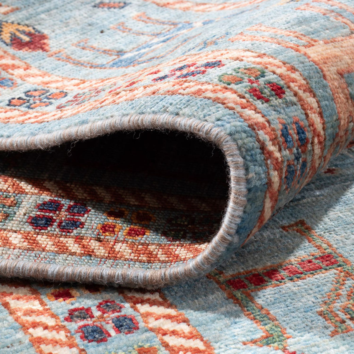 Ziegler Teppich - Ariana - 300 x 209 cm - hellblau