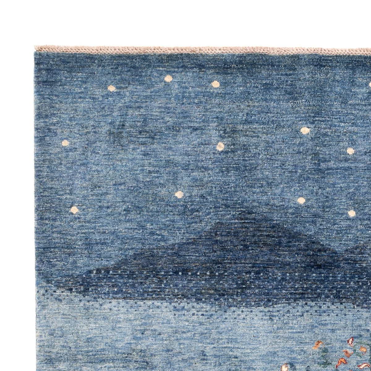 Ziegler Teppich - Ariana - 240 x 169 cm - seeblau