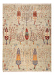 Ziegler Teppich - Ariana - 240 x 173 cm - hellgrau