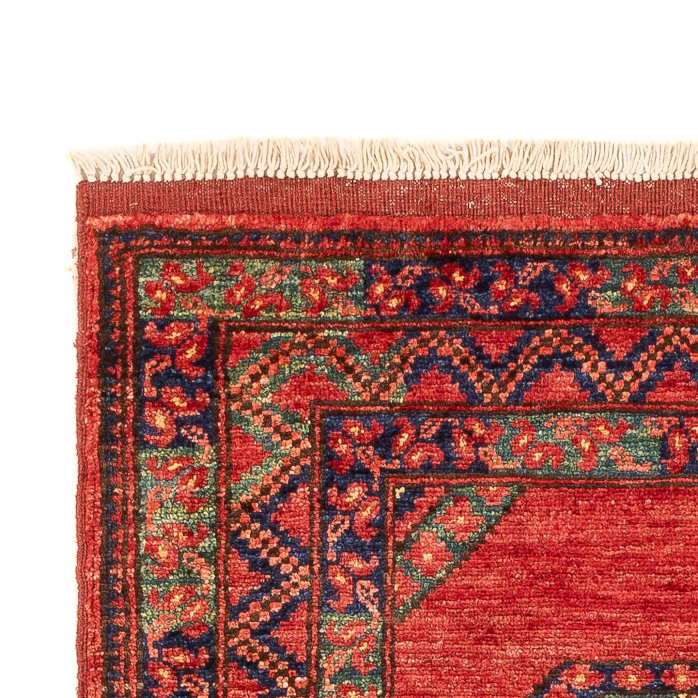 Afghan Teppich 207x86cm - Orientteppich