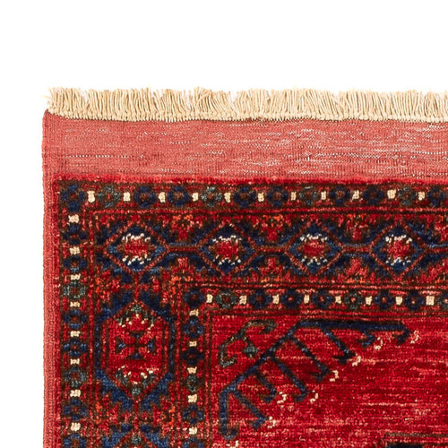 Läufer Afghan - 207 x 80 cm - rot