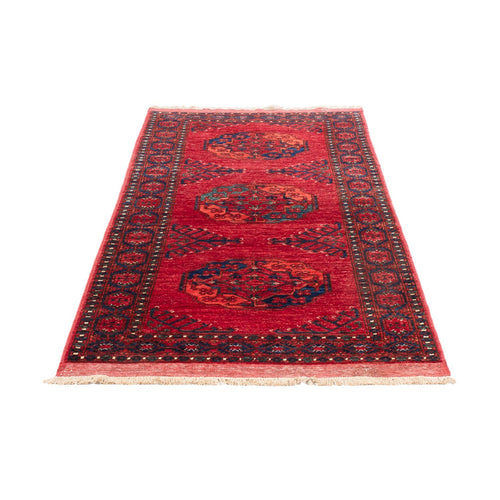 Läufer Afghan - 207 x 80 cm - rot