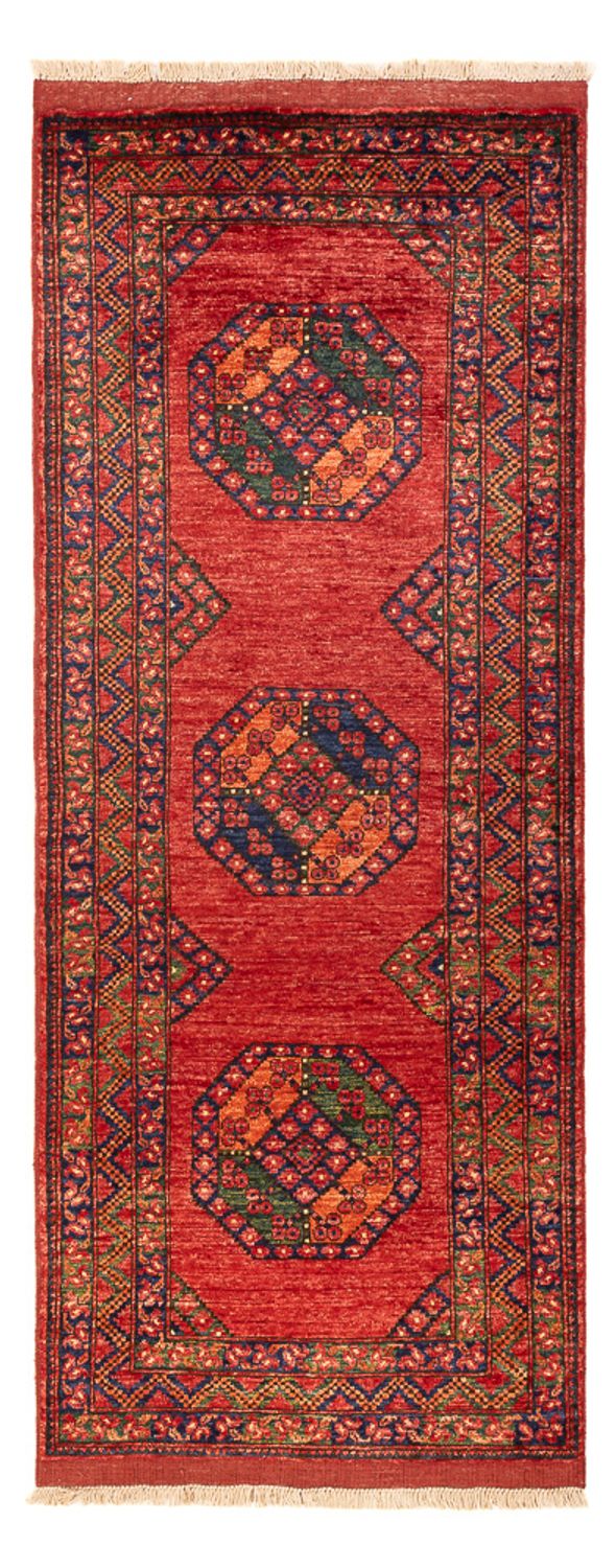 Läufer Afghan - 206 x 84 cm - rot