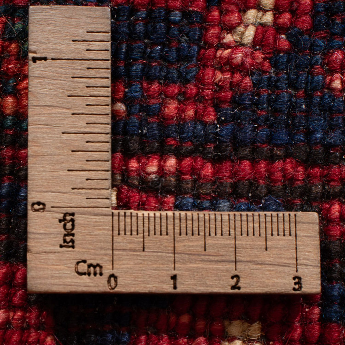 Läufer Afghan - 206 x 84 cm - rot