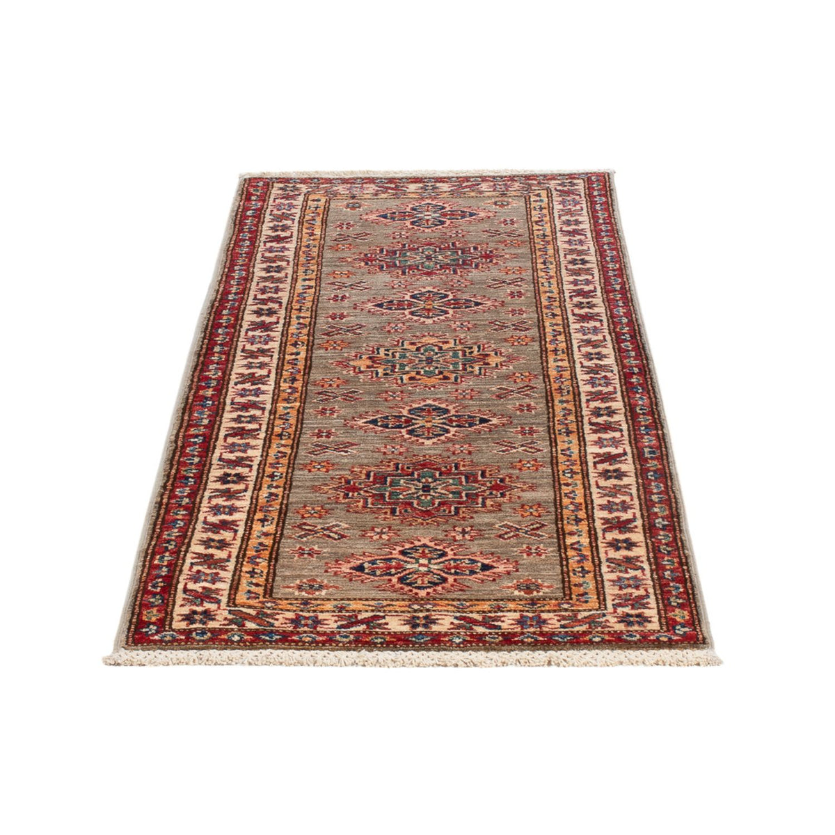 Läufer Ziegler - Kazak - 166 x 60 cm - dunkelbeige