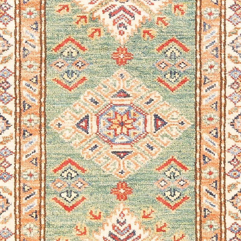 Läufer Ziegler - Kazak - 184 x 59 cm - hellgrün