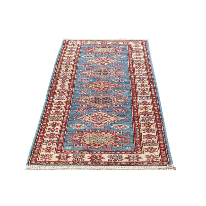 Läufer Ziegler - Kazak - 186 x 58 cm - hellblau