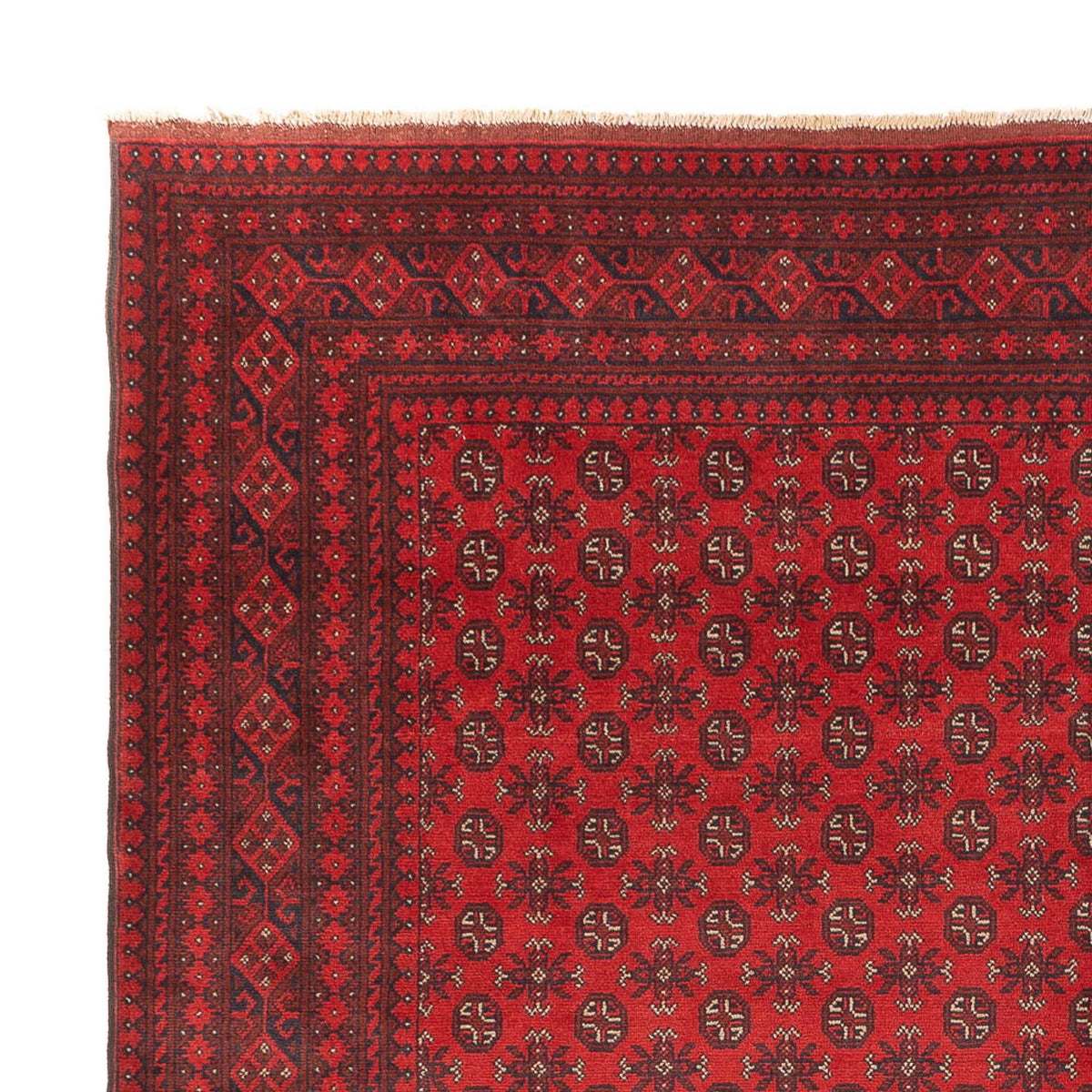 Afghan Teppich - Filpa - 392 x 308 cm - bordeauxrot