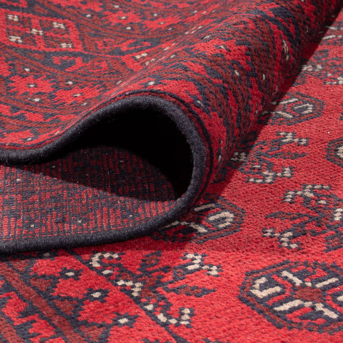 Afghan Teppich - Filpa - 392 x 308 cm - bordeauxrot