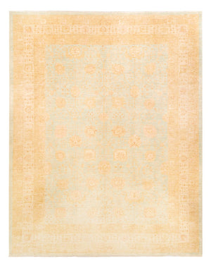 Ziegler Teppich - 394 x 309 cm - hellblau