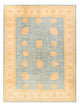 Ziegler Teppich - 391 x 295 cm - blau