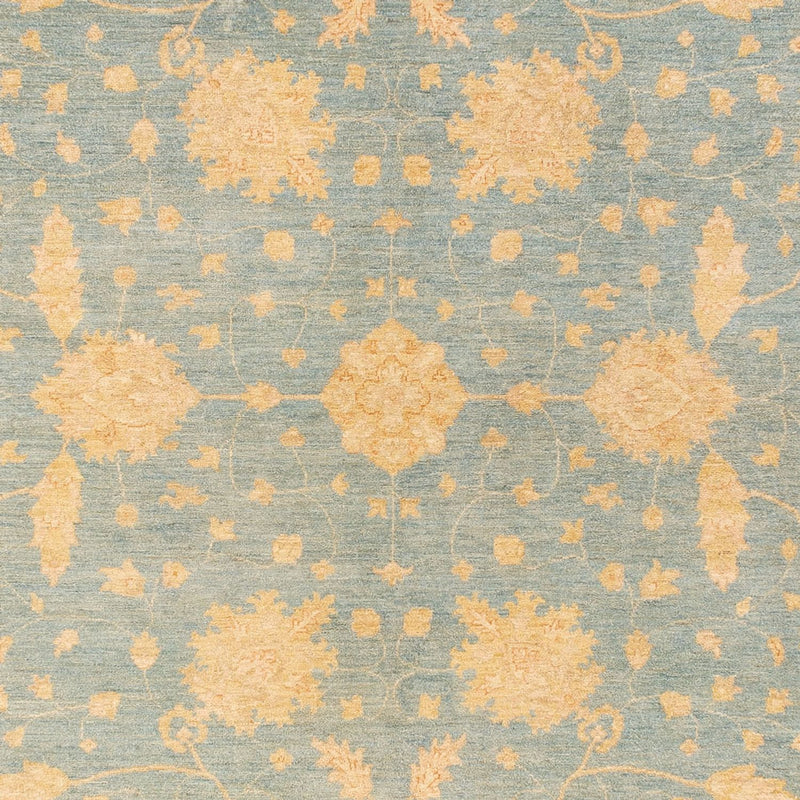 Ziegler Teppich - 393 x 303 cm - hellblau