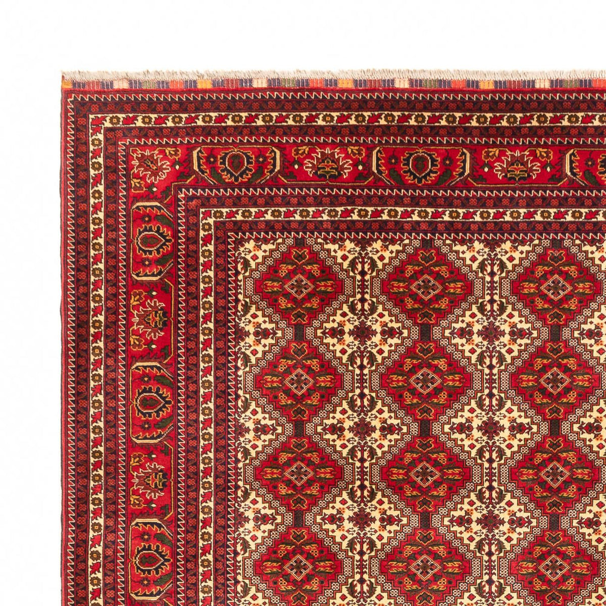 Afghan Teppich - Royal - 385 x 300 cm - mehrfarbig