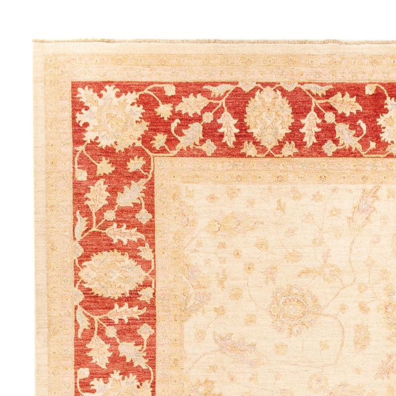 Ziegler Teppich - 394 x 305 cm - beige