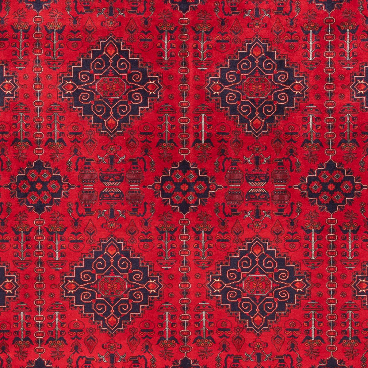 Afghan Teppich - 397 x 295 cm - rot