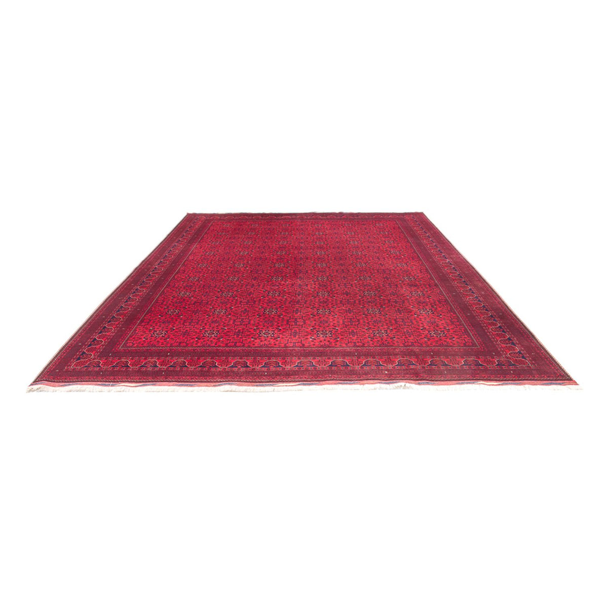 Afghan Teppich - 404 x 298 cm - rot