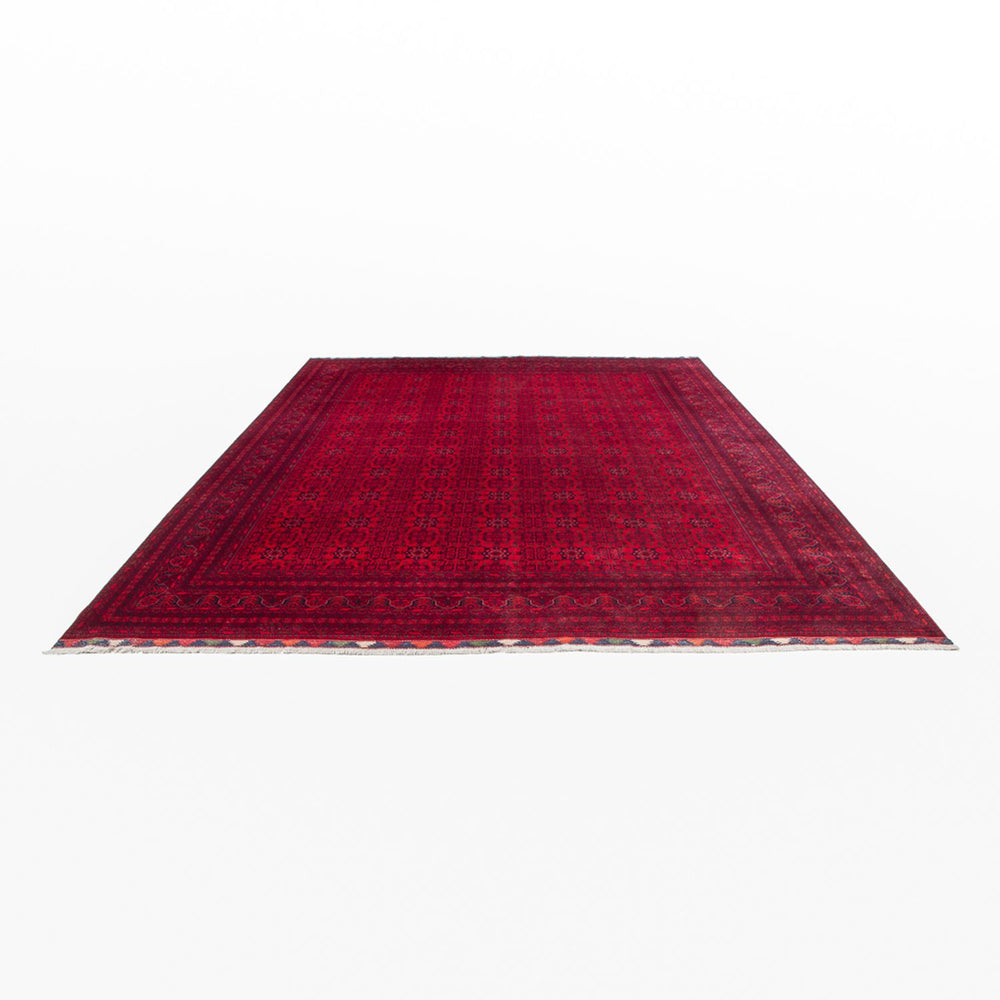 Afghan Teppich - 401 x 303 cm - rot