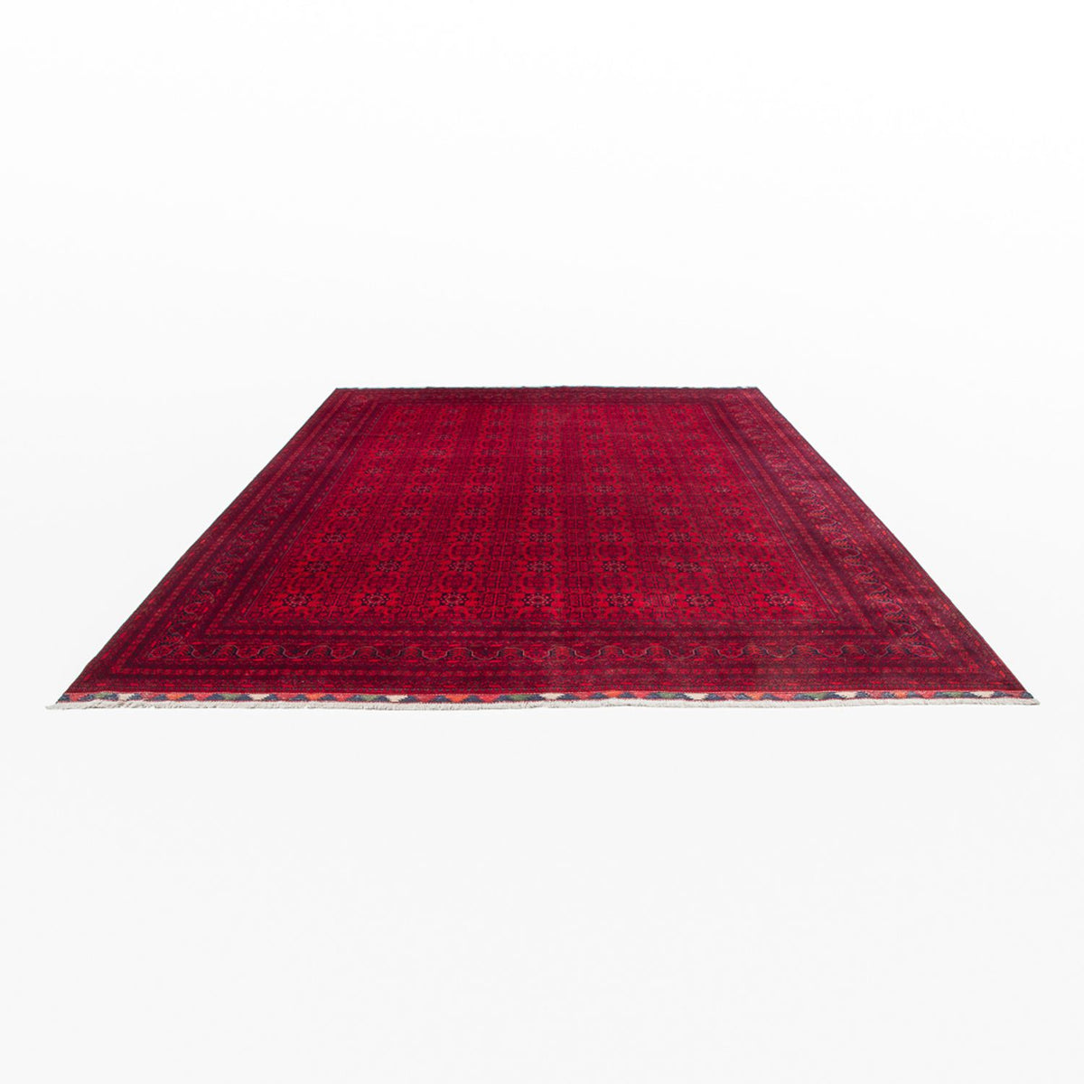 Afghan Teppich - 401 x 303 cm - rot