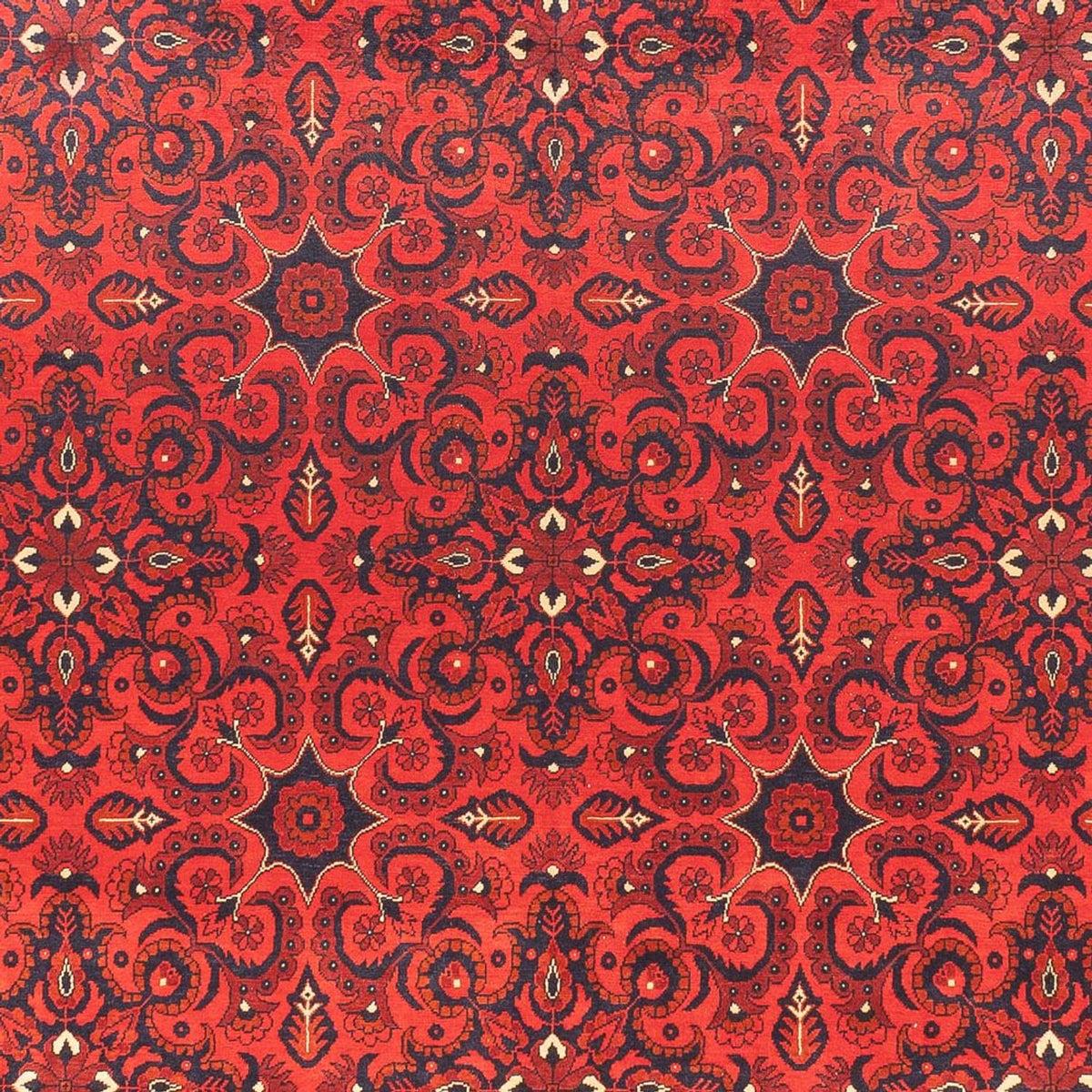 Afghan Teppich - Kunduz - 379 x 297 cm - rot