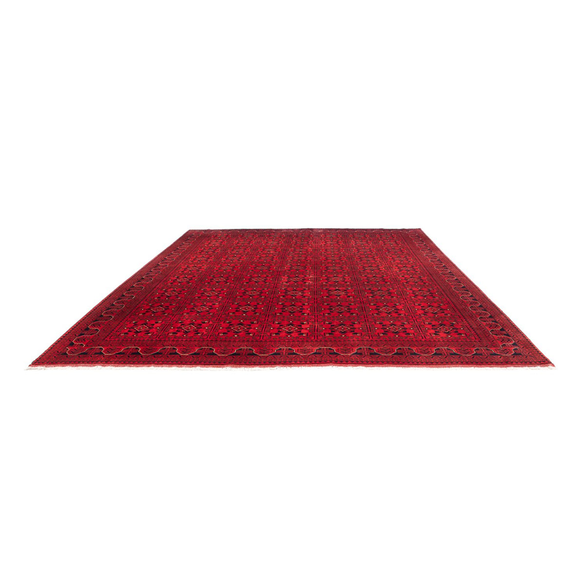 Afghan Teppich - Kunduz - 391 x 295 cm - rot