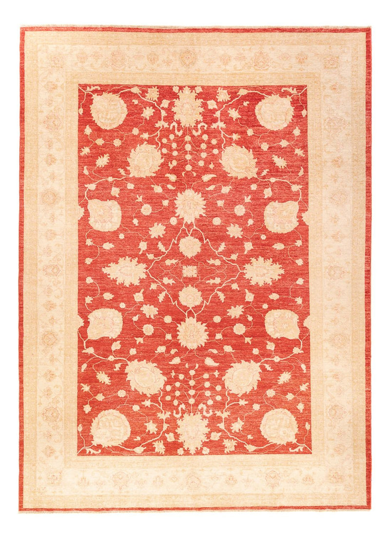 Ziegler Teppich - 373 x 274 cm - rot
