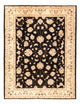 Ziegler Teppich - 360 x 276 cm - schwarz