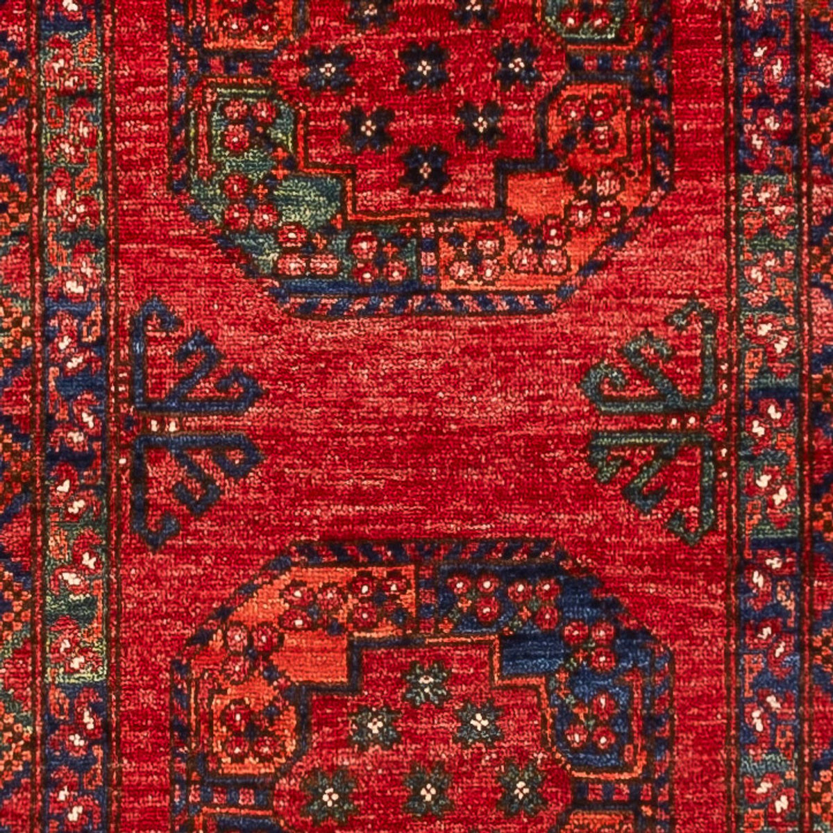 Läufer Afghan - 395 x 77 cm - rot