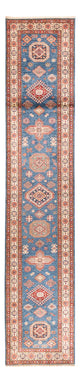 Läufer Ziegler - Kazak - 404 x 87 cm - blau