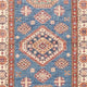 Läufer Ziegler - Kazak - 404 x 87 cm - blau