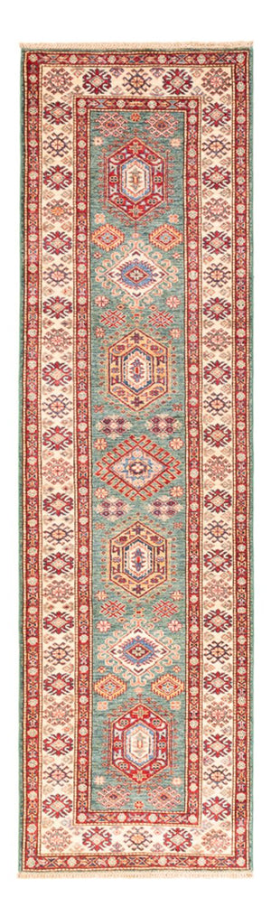 Läufer Ziegler - Kazak - 294 x 84 cm - türkis