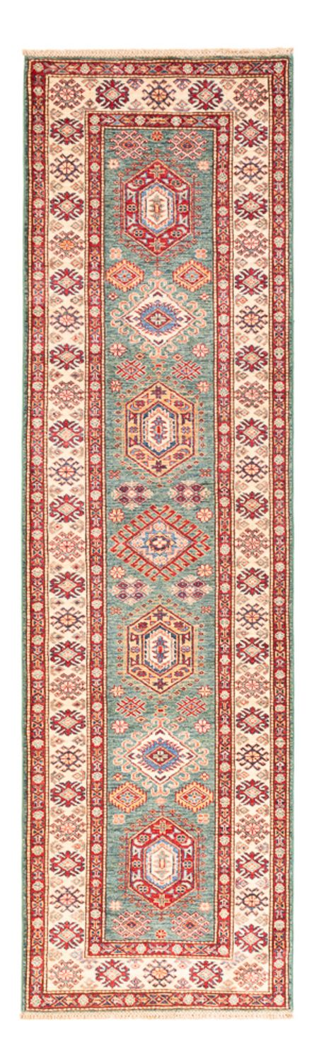 Läufer Ziegler - Kazak - 294 x 84 cm - türkis