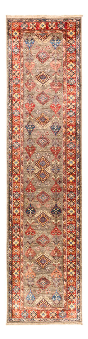 Läufer Ziegler - Kazak - 318 x 76 cm - mehrfarbig