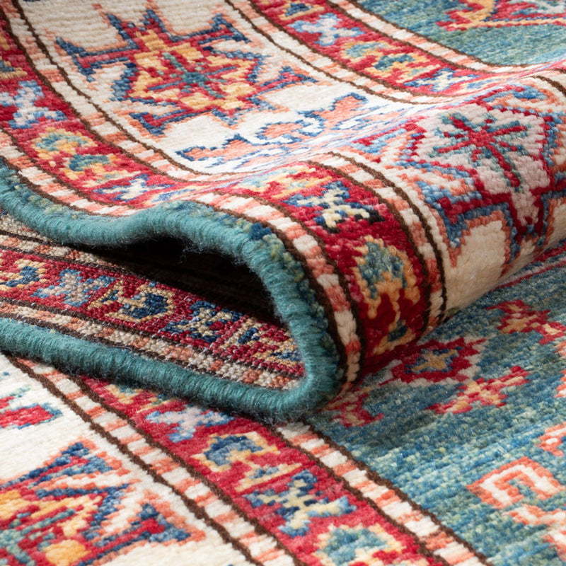 Läufer Ziegler - Kazak - 298 x 81 cm - grün