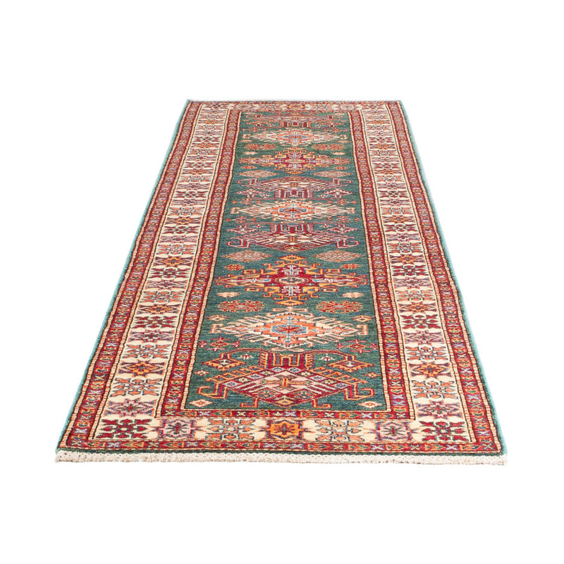 Läufer Ziegler - Kazak - 298 x 81 cm - grün