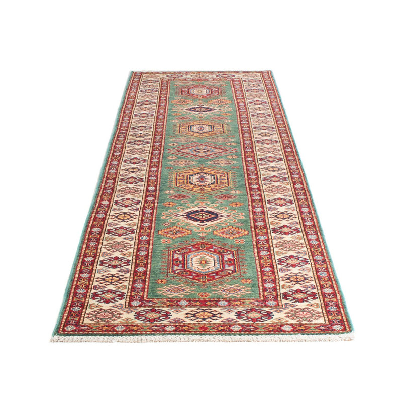 Läufer Ziegler - Kazak - 310 x 83 cm - grün